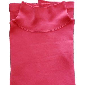 Outback Red Woman's Long Sleeve Turtleneck Fuchsia Medium
